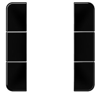 Комплект ключей, полный, 3 шт. - Черная крышка переключателя CD 503 TSASW