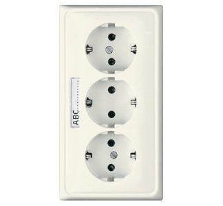 3-контактная розетка KK Schuko - электрическая розетка CD 523 NA