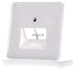 Белая альпийская крышка для розетки IAE/ZEA - ZEA/IAE (ISDN) CD 569-2 UA WW пластина