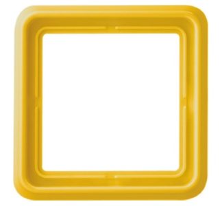 Рамка 1x ge горизонтальная/вертикальная - Рамка 1x желтая CD 581 GL GE