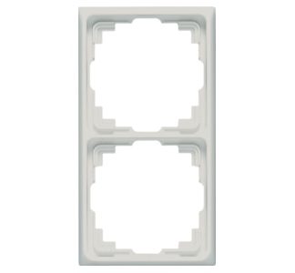 Рамка 2x lgr горизонтальная/вертикальная - Двойная серая рамка CD 582 K LG