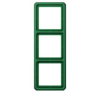 Рама 3x gn горизонтальная/вертикальная - 3-полюсная рама зеленая CD 583 WU GN