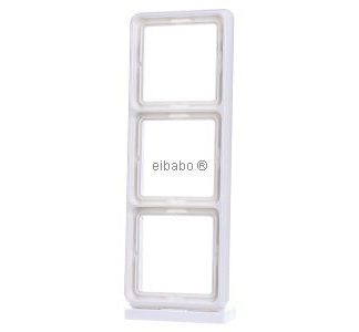 Рамка 3х альпийский белый горизонтальный/вертикальный - Рамка 3-складная белая CD 583 WU WW