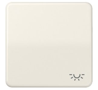 Белый символ переключателя LIGHT — накладка на кнопку/переключатель CD 590 BFL