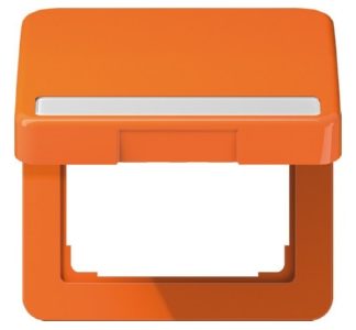 Оранжевая откидная крышка с возвратной пружиной - Одиночная оранжевая рамка CD 590 BFNAKL O