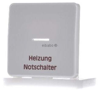 Наклонный переключатель внешнего обогрева/отделки для управления CD 590 H WW