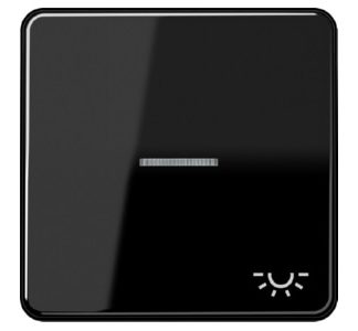 Символ рокера LIGHT/световод черный для подсвечиваемых кнопок CD 590 KO5L SW