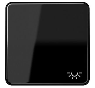 Символ кнопки LIGHT sw - Черная крышка переключателя/кнопки CD 590 L SW