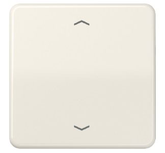 Белые символы-качели для кнопок - Крышка для рольставней CD 590 P