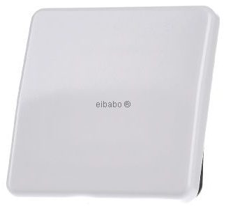 Alpine rocker white with button - Switch/button cover plate white CD 590 WW