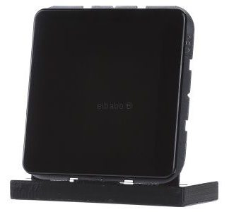 Черная торцевая заглушка в комплекте с кольцом-держателем - Крышка для черного глухого CD 594-0 SW