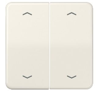 Белые ключевые символы для кнопки сложения в два слоя - Крышка для рольставни CD 595 MP