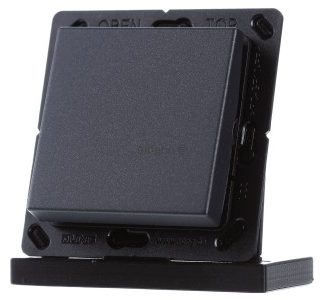 Настенный передатчик EnOcean, 2-канальный, антрацитовый, матовый - Пульт дистанционного управления для переключения ENO A...