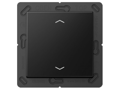 2-канальный беспроводной настенный передатчик, матовый графитово-черный ENO A 590 P SWM