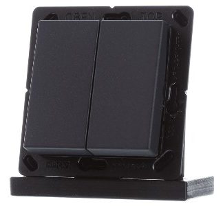 Настенный 4-канальный передатчик EnOcean, матовый антрацитовый — пульт дистанционного управления для переключения ENO A 595...