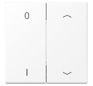 4-канальный настенный передатчик, матовый белоснежный — пульт дистанционного управления для переключения устройств...