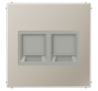 Крышка 2 шт. для усилителя MJ WE, радиальная - Модульная пластина разъема ES1969-2WE