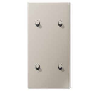 Крышка с качающимся приводом, нержавеющая сталь - Защитная пластина для кнопки включения/выключения E...