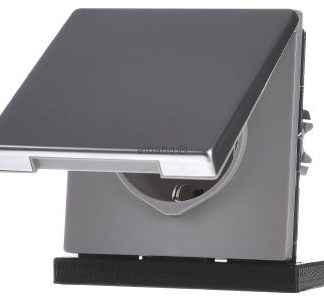 Розетка Schuko, нержавеющая сталь - Электрическая розетка ES 1520 KL