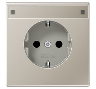 Розетка SCHUKO, нержавеющая сталь - Розетка ( ES 1520 NA