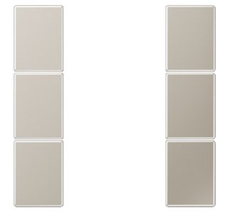 Комплект ключей, полный набор из 3 предметов - чехол для переключателя из нержавеющей стали ES 2503 TSA