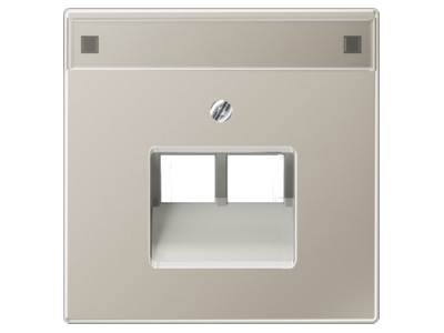 Крышка из нержавеющей стали для розетки IAE/ZEA - пластина ZEA/IAE (ISDN) ES 2969-2 ...