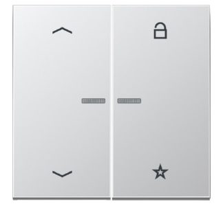 Кнопка управления двухсторонней радиостанцией ENet, символ стрелки FM AL 1701 P