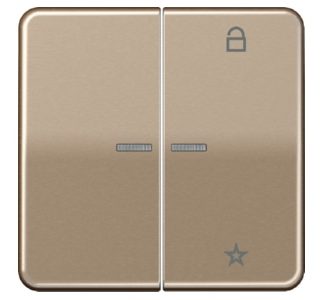 Беспроводная кнопка управления ENet 2-Way, золотисто-коричневая, FM CD 1701 ГБ