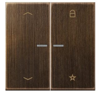 Символ стрелки кнопки управления беспроводной сетью ENet, античная латунь FM ME 1701 P AT