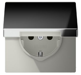 Розетка Schuko 16A 250V с защитой от случайного контакта - электрическая розетка GCR...