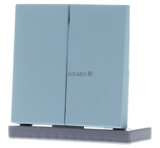 Накладка на кнопку-переключатель LC 102214, цвет «голубой свет».