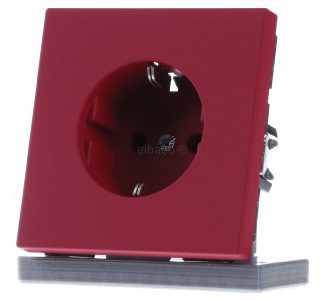 Розетка SCHUKO, розово-карминная (32100) - Защитный контакт для розетки LC 1520229