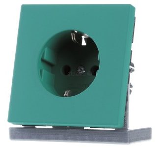 Вертикальная розетка SCHUKO 59 (4320G) - защитный контакт розетки LC 1520250