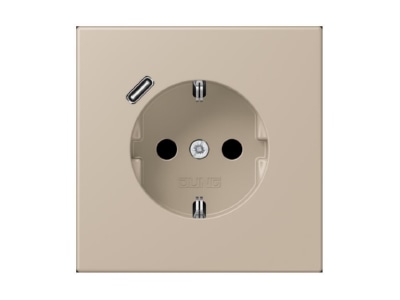 Розетка Schuko - защитный контакт розетки LC 1520-18C243