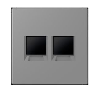 Крышка (защелка) серая 31 (32011) - Модульная пластина гнезда LC 1969-2 WE203