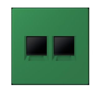 Вертикальная крышка (защелка) (32050) - LC 1969-2 WE219 модульная пластина гнезда