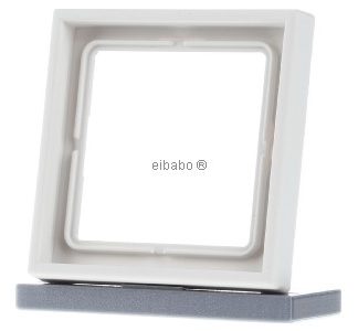 Однокадровая рамка, белый цвет слоновой кости - Однокадровая рамка LC 981245