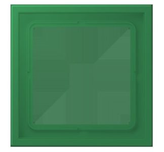 Одиночная вертикальная рамка - Одиночная зеленая рамка LC Z981 BF219