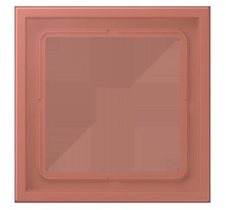 1-кратная рама из терре сиены - 1-кратная рама LC Z981 BF236