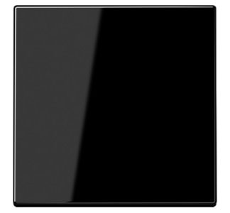 Переключатель с кнопкой - Накладка на переключатель/кнопку, черная LS101SW