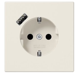Розетка SCHUKO с USB-портом типа A - Вилка LS1520-18A