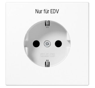 Розетка Schuko - электрическая розетка LS1520EDVWW