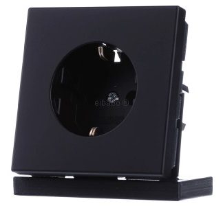 Розетка SCHUKO без зажима - штекерная розетка LS1520NSWM