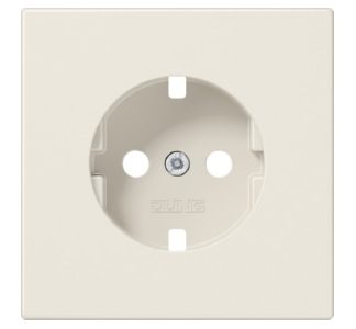 Центральная пластина для розетки SCHUKO - Крышка для монтажной коробки, кремово-белый LS1520PL