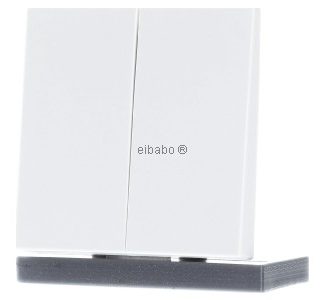 Двойная стандартная кнопка управления - Интеллектуальный элемент управления белого цвета LS1702WW