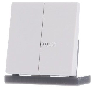 Двойная стандартная кнопка управления - Интеллектуальный элемент управления белого цвета LS1702WM