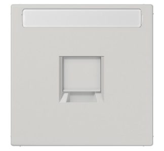 1x крышка для усилителя MJ NA WE, круглая. - Модульная пластина разъема LS1969-1NAWELG