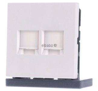 Двойная крышка для разъема MJ WE TE-connect. - Модульная плата LS1969-25WEWWM