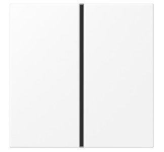 Полный комплект одного ключа - белая накладка на переключатель LS401TSAWWM