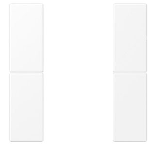 Полный комплект ключей (2 шт.) - накладка на переключатель белого цвета LS502TSAWWM